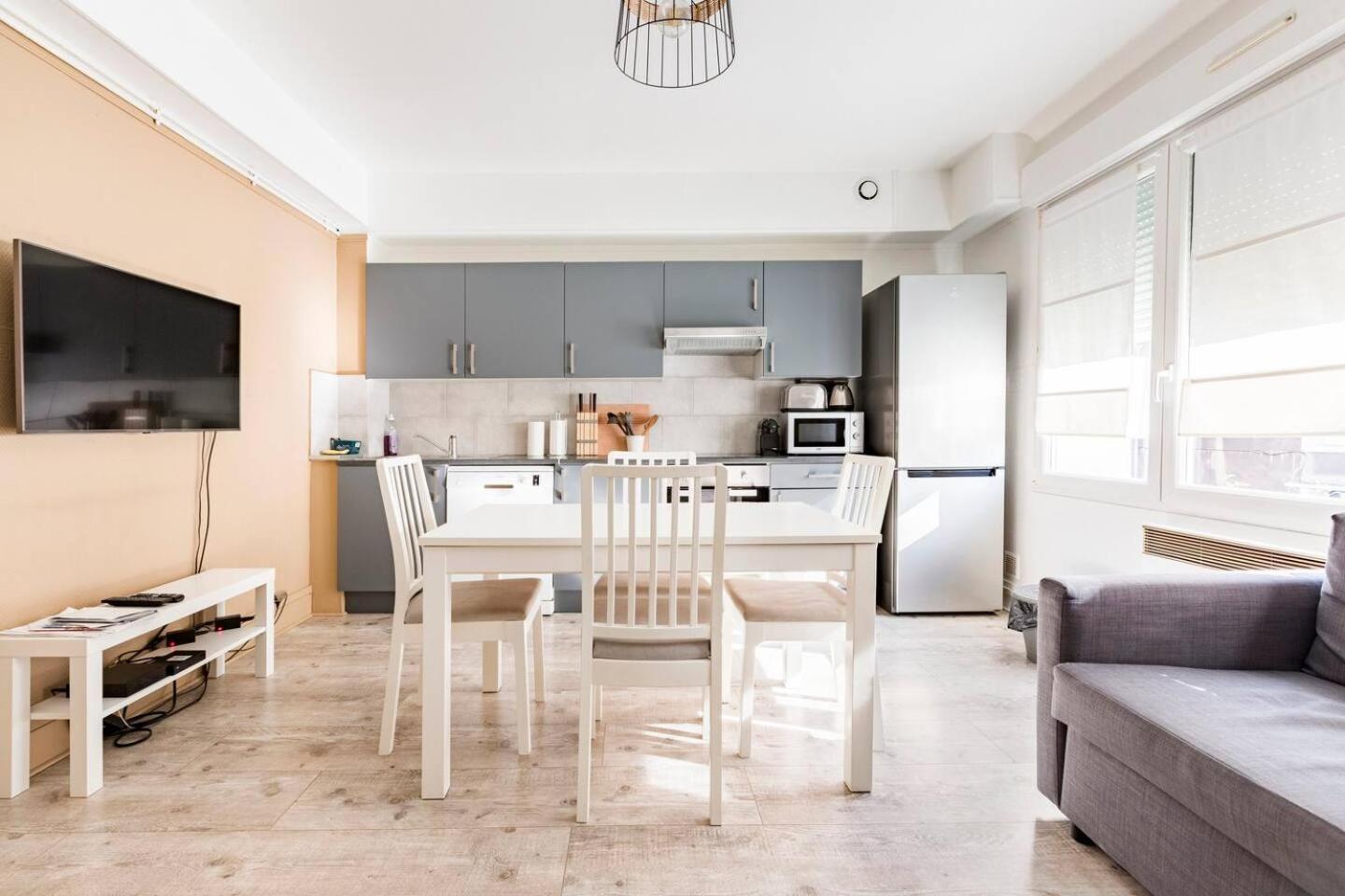 Appartement Moderne Boulogne Sur Mer Proche De La Plage Et Nausicaa Buitenkant foto